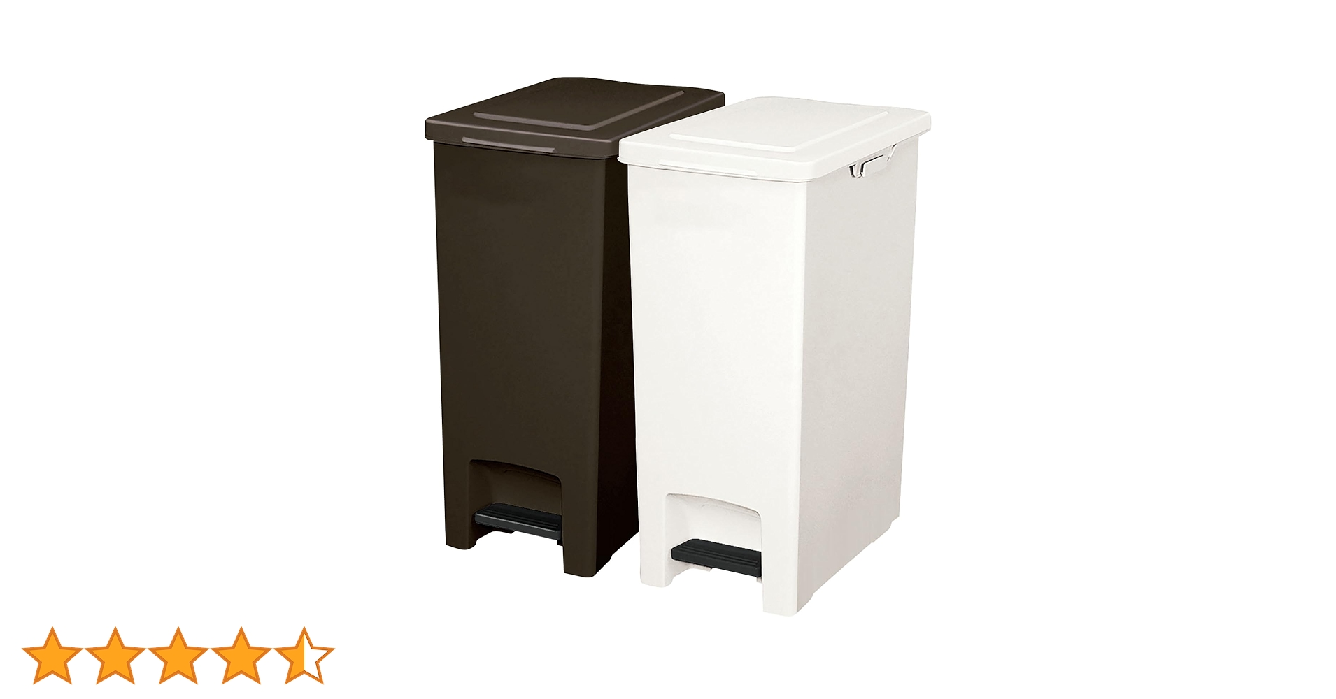Amazon｜アスベル ゴミ箱 エバンペダルペール 45L SD ホワイト